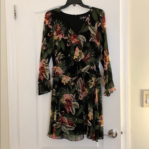 Sam Edelman Flamingo Printed Dress - Picture 2 of 5